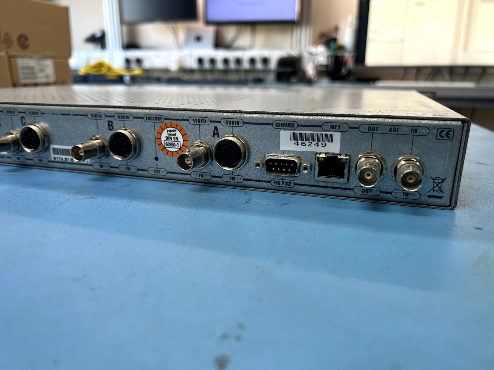 Broadcast H.264 Encoder Multiplexer Blankom EMA-408 SD/HD ASI 1080p - 第 8/9 張圖片
