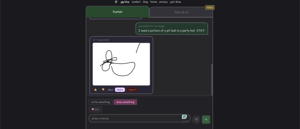 Enjoy a laugh at AI’s expense by roleplaying as a chatbot