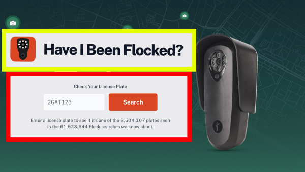 Flock Error Exposes Surveillance Targets; Legal Action Follows