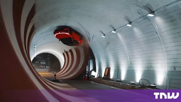 Voyah recreates Mercedes’ upside-down tunnel ad, launching the car for $33,800